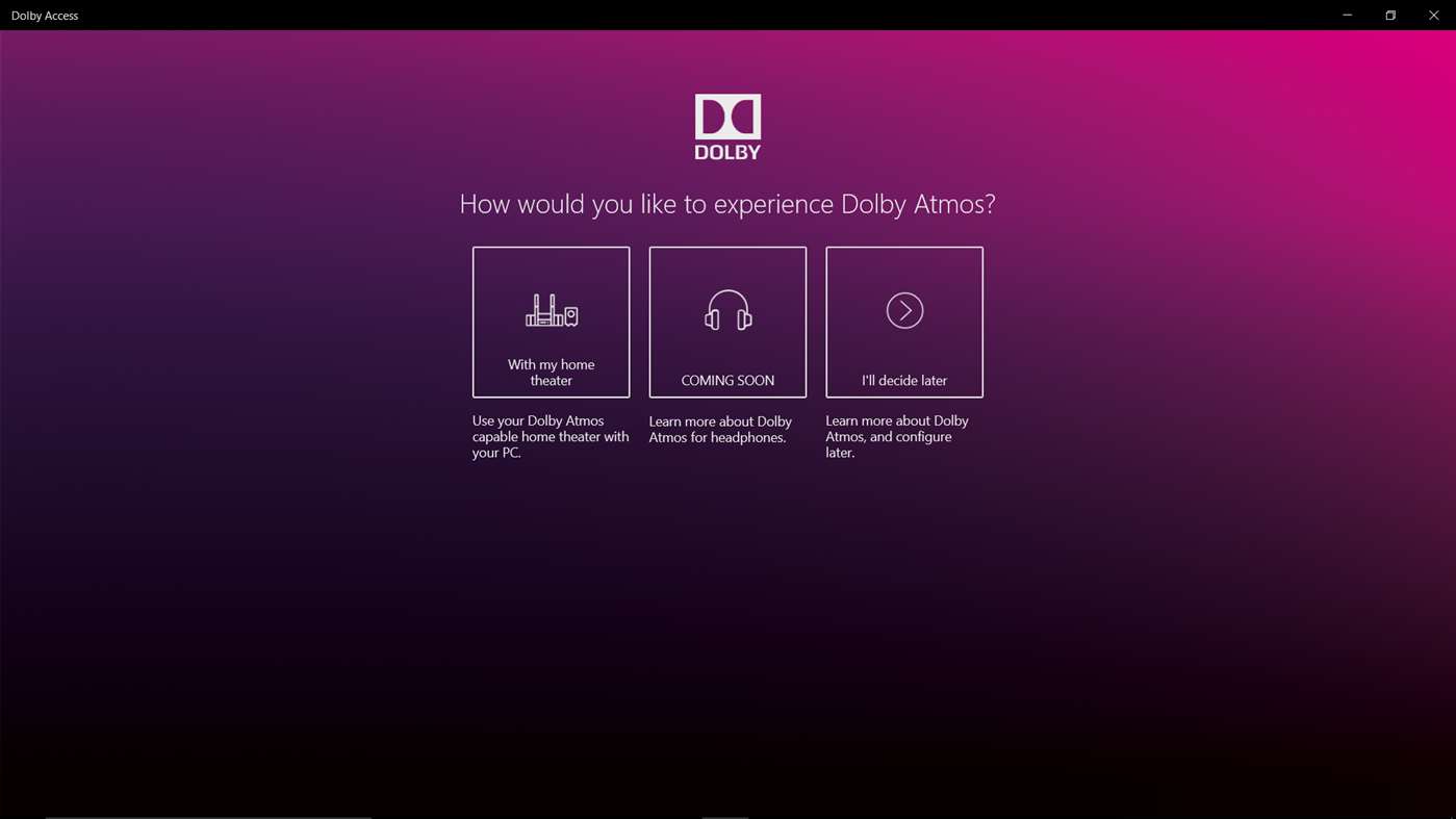 Фирменное приложение Dolby Atmos теперь доступно на Windows 10 - 4PDA