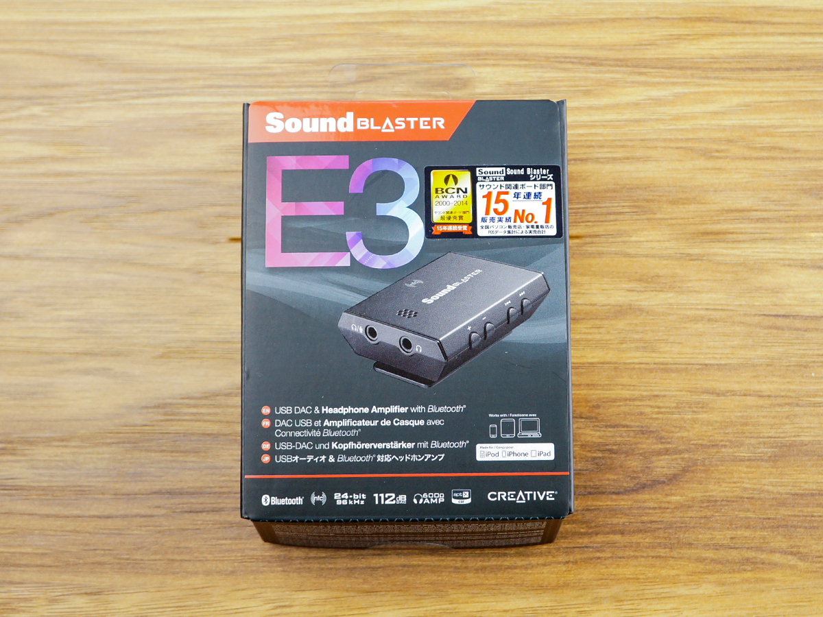 Обзор Creative Sound Blaster E3: 