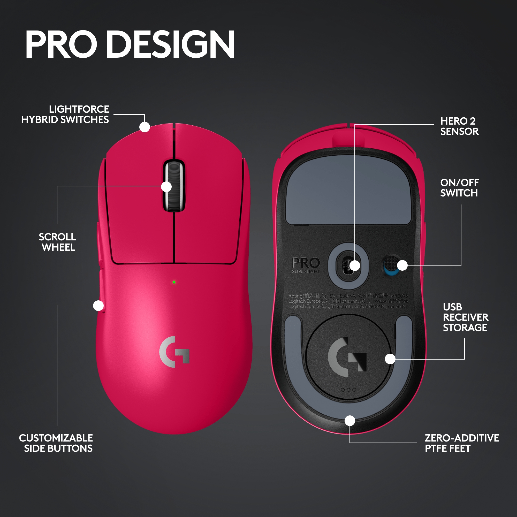 Сверхлёгкая мышь Logitech G Pro X Superlight 2 готовится к релизу - 4PDA