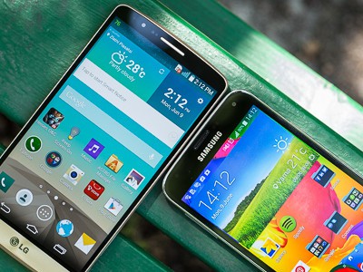    LG G3,   Samsung Galaxy S5