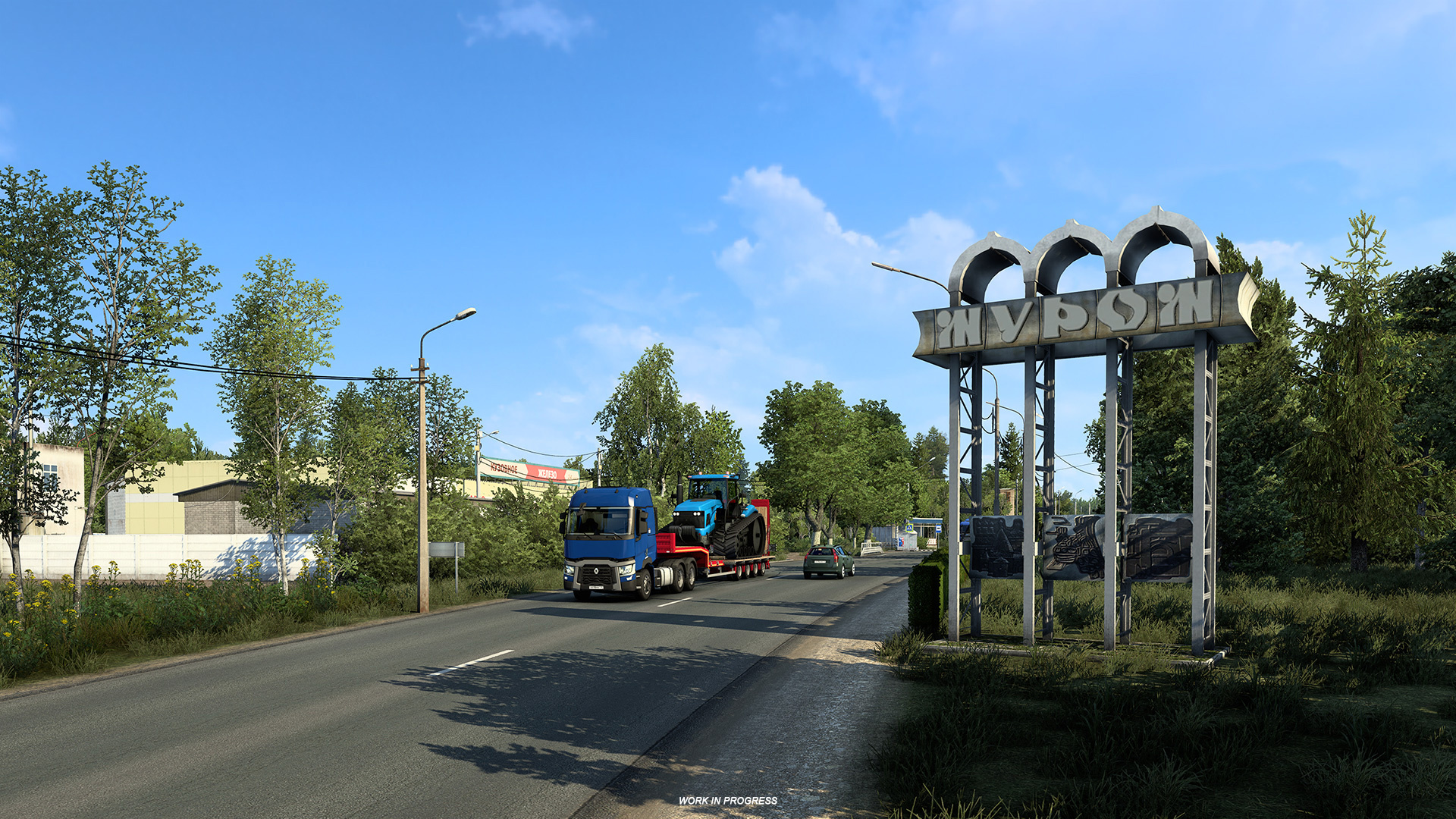 Авторы ETS 2: Heart of Russia показали стелы российских городов - 4PDA