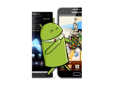 Jelly Bean  Sony Xperia Tablet S  ,  Xperia S  Galaxy Note - 