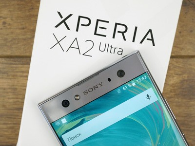  Sony Xperia XA2 Ultra:    