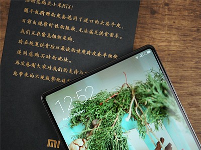  Xiaomi Mi Mix Ultimate:   