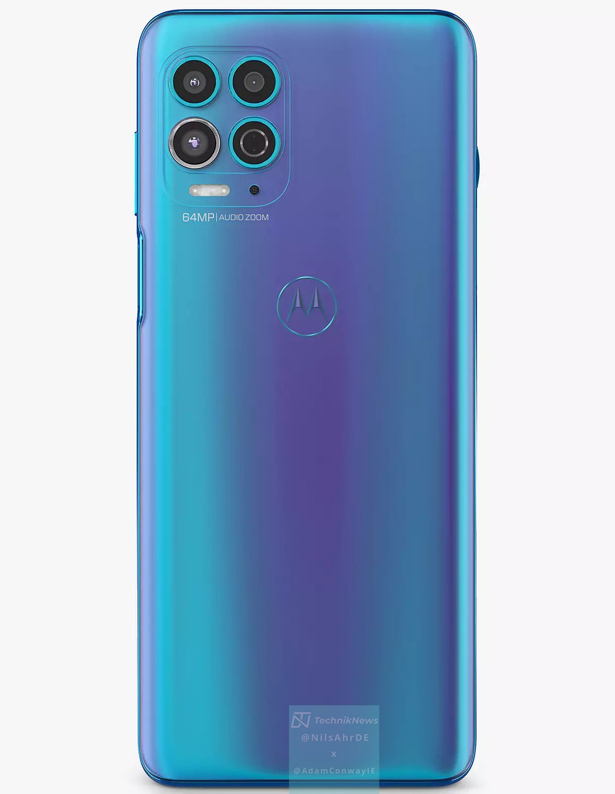 Флагманский Motorola Moto G100 с шестью камерами на пресс-рендерах - 4PDA