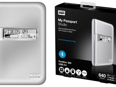 Western Digital My Passport Studio -    E-Ink 