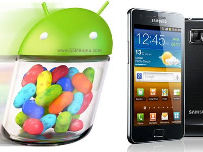 Samsung Galaxy S II  Android Jelly Bean  -