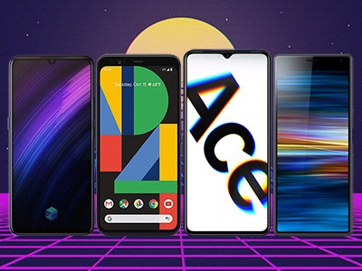  Pixel 4,  Surface Duo,  OnePlus 7T Pro,  Redmi 8     2019