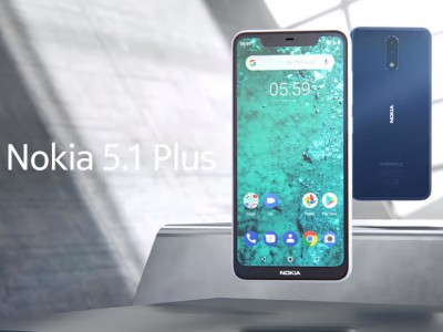 Nokia 5.1 Plus      Android   