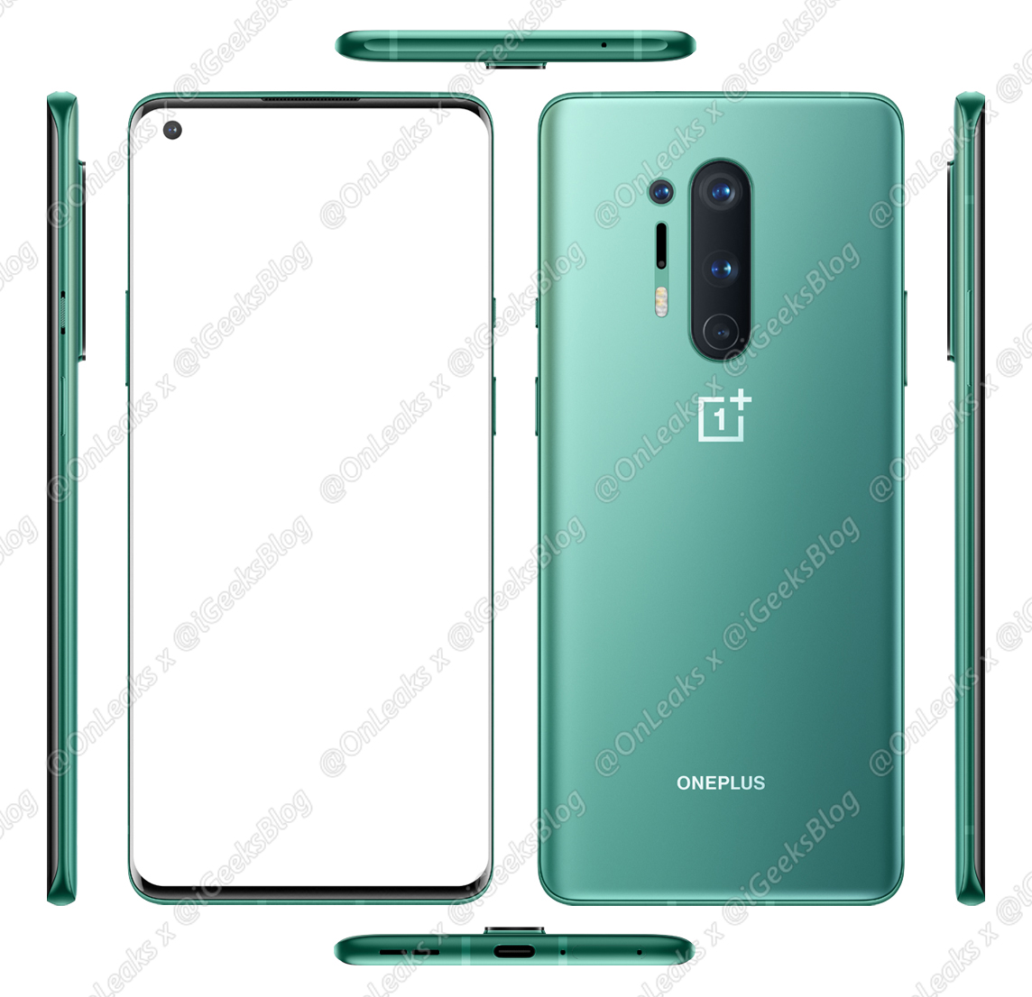 OnePlus 8 Pro показали со всех сторон на качественном изображении - 4PDA