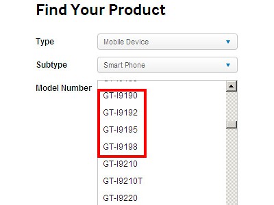  Galaxy S IV Mini    Samsung