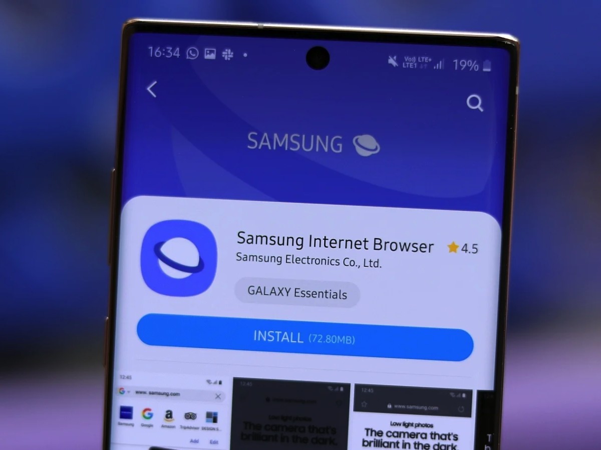 Браузер Samsung Internet получил одну из фишек Safari - 4PDA