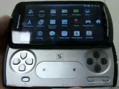 Sony Ericsson PSP Z1  Android Gingerbread   