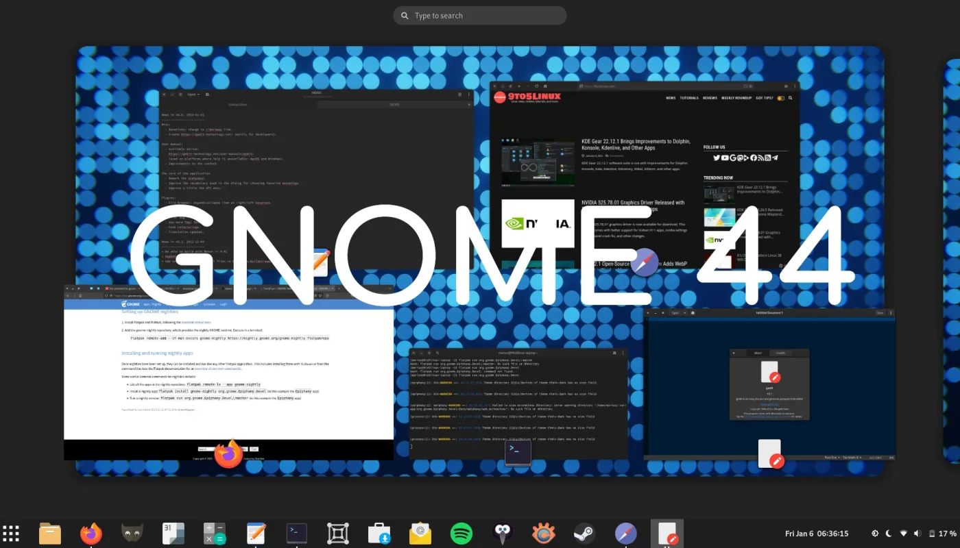 Тестовая версия GNOME 44 стала доступна для скачивания. Что в ней нового? -  4PDA