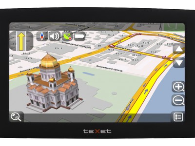 teXet TN-833 RDVR HD: GPS- 3  1