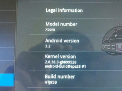 Motorola Xoom  Android 3.2