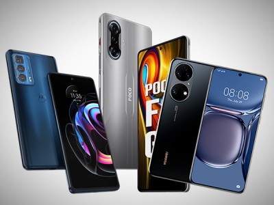   :  HUAWEI P50,  OnePlus Nord 2    vivo S10 Pro 