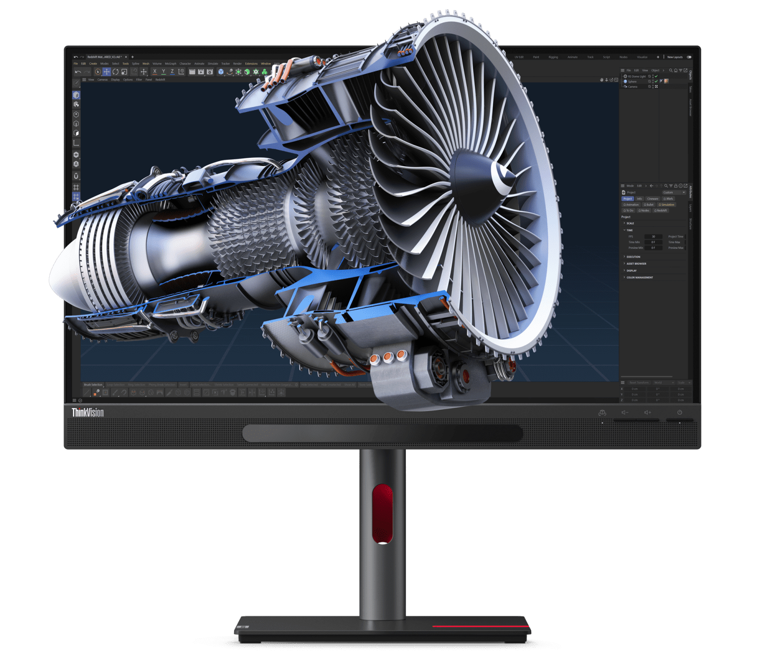 Монитор Lenovo ThinkVision 27 показывает 3D-картинку без специальных очков  - 4PDA