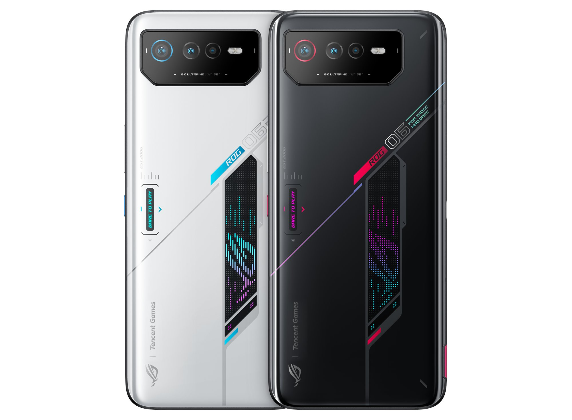 ASUS ROG Phone 6 во всех деталях и в двух цветах на официальных рендерах -  4PDA