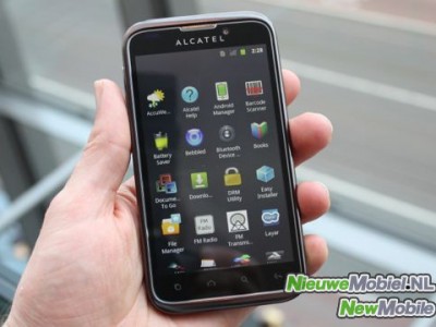 Alcatel One Touch 995:  Ice Cream Sandwich  