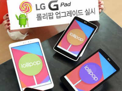   LG G Pad   Android 5.0 Lollipop