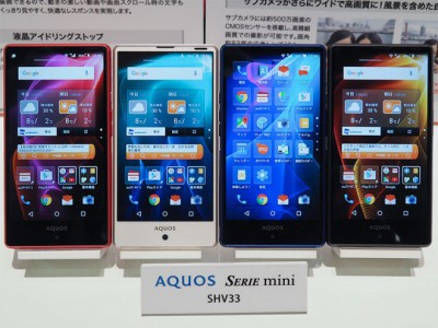 Sharp Aquos Serie Mini SHV33       