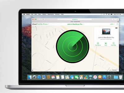   Find My Mac     iCloud