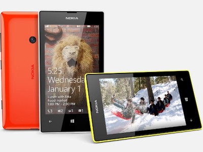 Nokia Lumia 525:  Windows Phone  1  