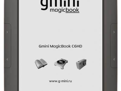 MagicBook C6HD -   E-ink Pearl HD  Gmini