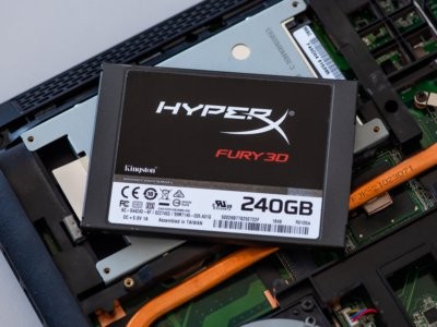  HyperX Fury 3D:    SSD