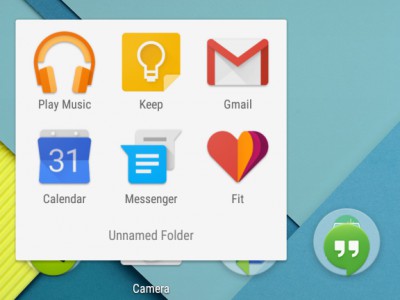 Google      Android 5.0 Lollipop