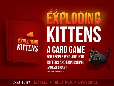  Exploding Kittens     Kickstarter