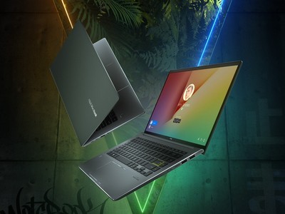 ASUS  VivoBook S14: IPS-, Intel Core i7  Wi-Fi 6