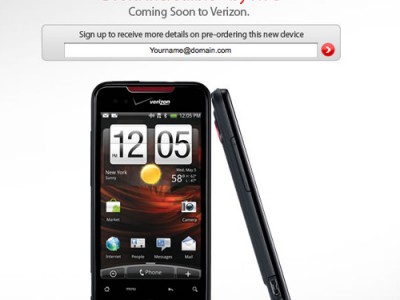 Verizon   HTC Incredible   