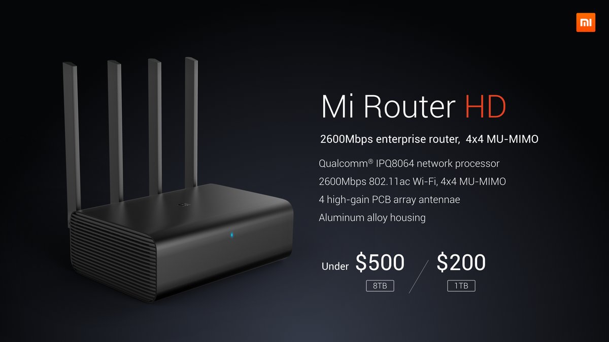 Xiaomi Mi Router HD отличается от предшественника новым дизайном и высокой  скоростью - 4PDA