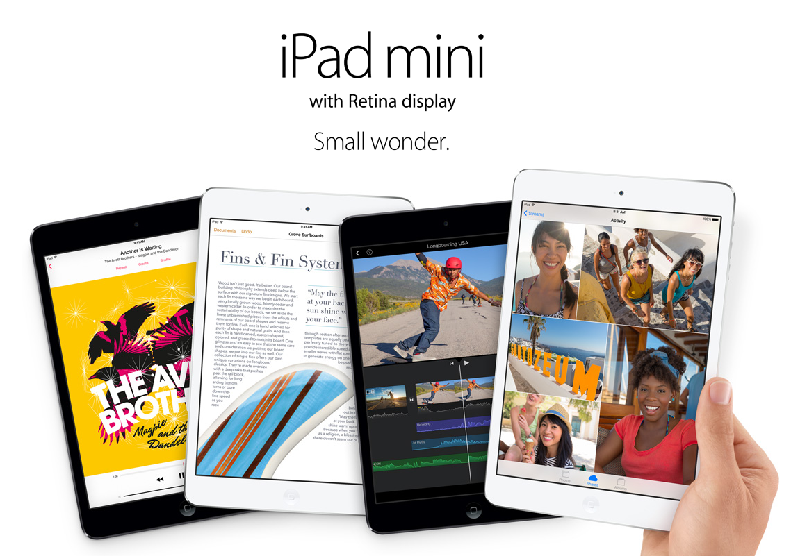 Apple представила iPad mini 2 - 4PDA