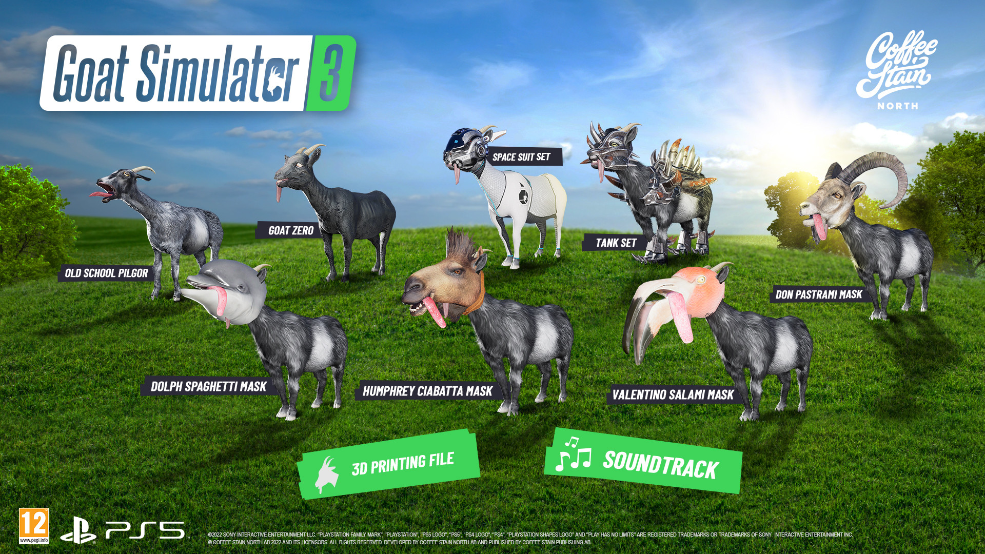 Потешная Goat Simulator 3 получила дату релиза - 4PDA