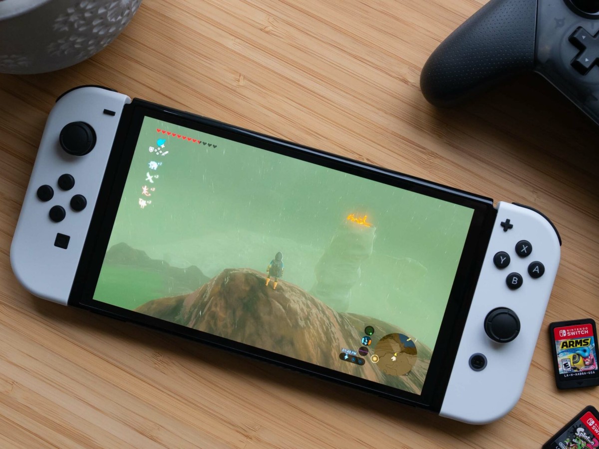 Nintendo Switch OLED проверили на выгорание дисплея. Консоль работала 75  дней - 4PDA