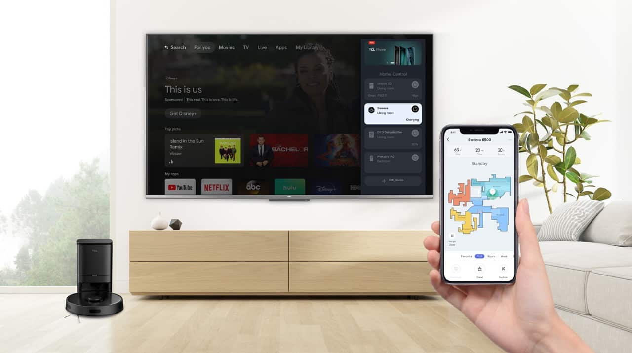 TCL Sweeva 6000 и 6500: роботы-пылесосы с лидаром и УФ-лампой - 4PDA
