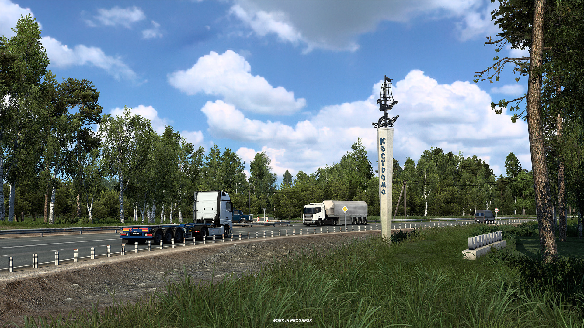 Авторы ETS 2: Heart of Russia показали стелы российских городов - 4PDA