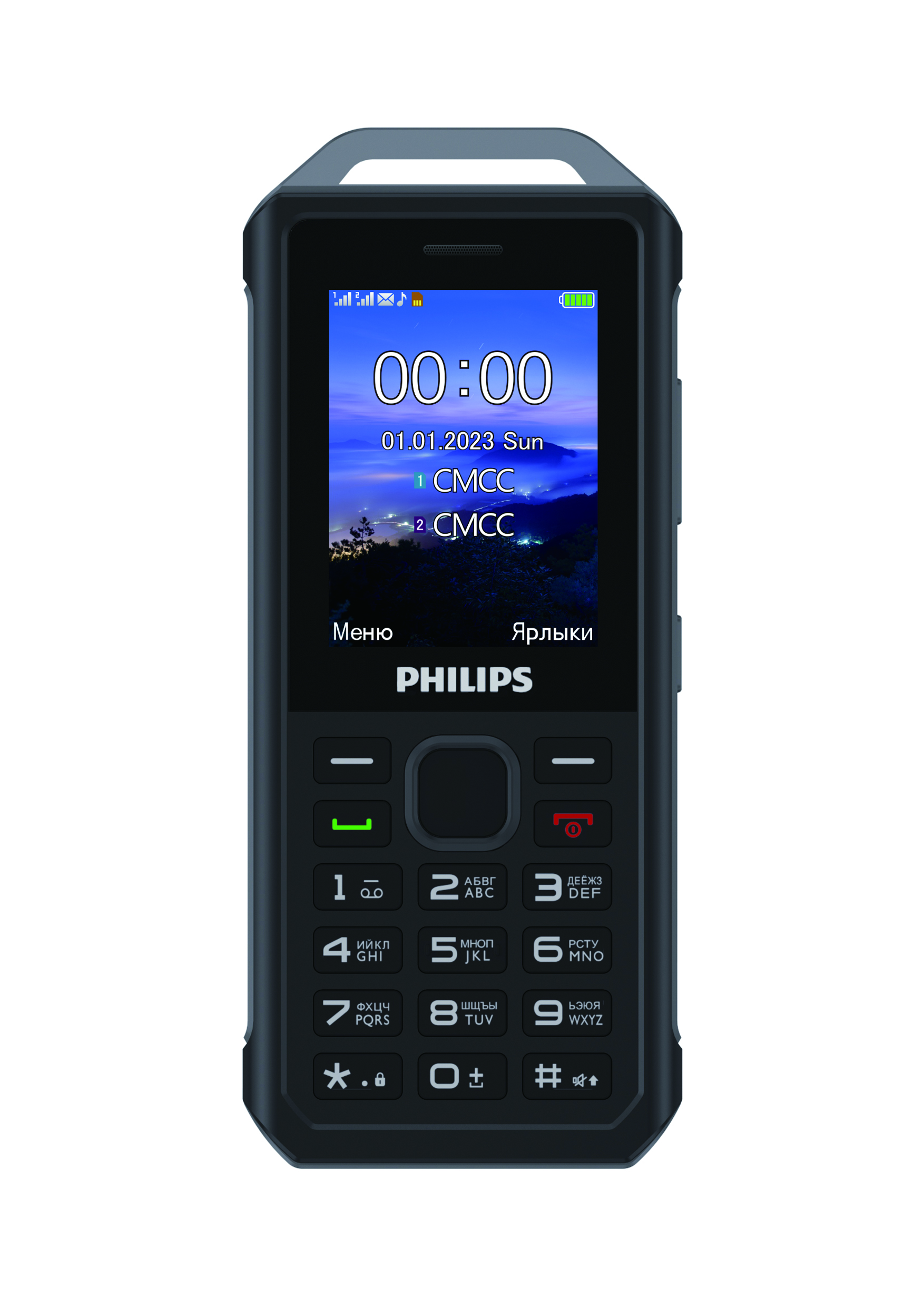 Philips Xenium E2317 вышел в России: автономность до 37 дней и защищённый  корпус - 4PDA