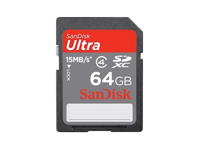 SanDisk 64 Ultra SDXC -  32 