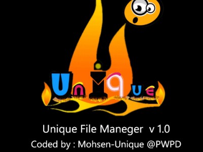 Unique File Manager:        bluetooth  WP7