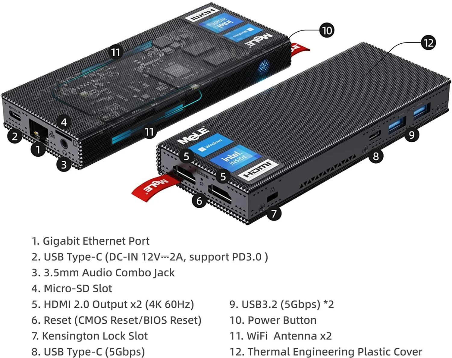 MeLE PCG02 Pro — первый в мире мини-ПК со слотом для NVMe SSD - 4PDA