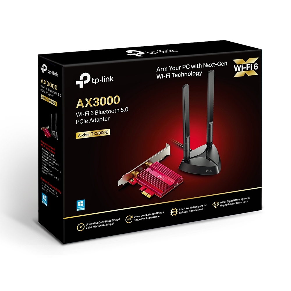 Archer TX3000E — новый Wi-Fi 6 PCI Express адаптер от TP-Link - 4PDA