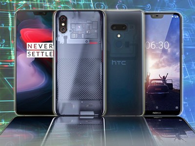  Xiaomi  HTC,  OnePlus 6, Nokia       2018