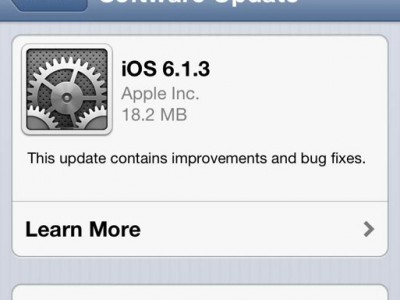 Apple  iOS   6.1.3