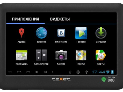 teXet T-990A -   Android OS