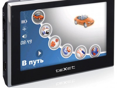   GPS-: teXet TN-505