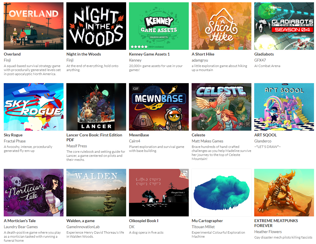 Itch.io совсем разбушевался — теперь за $5 отдают целых 1427 игр - 4PDA